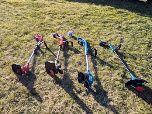 Schnittbreite bei Akku-Rasentrimmern